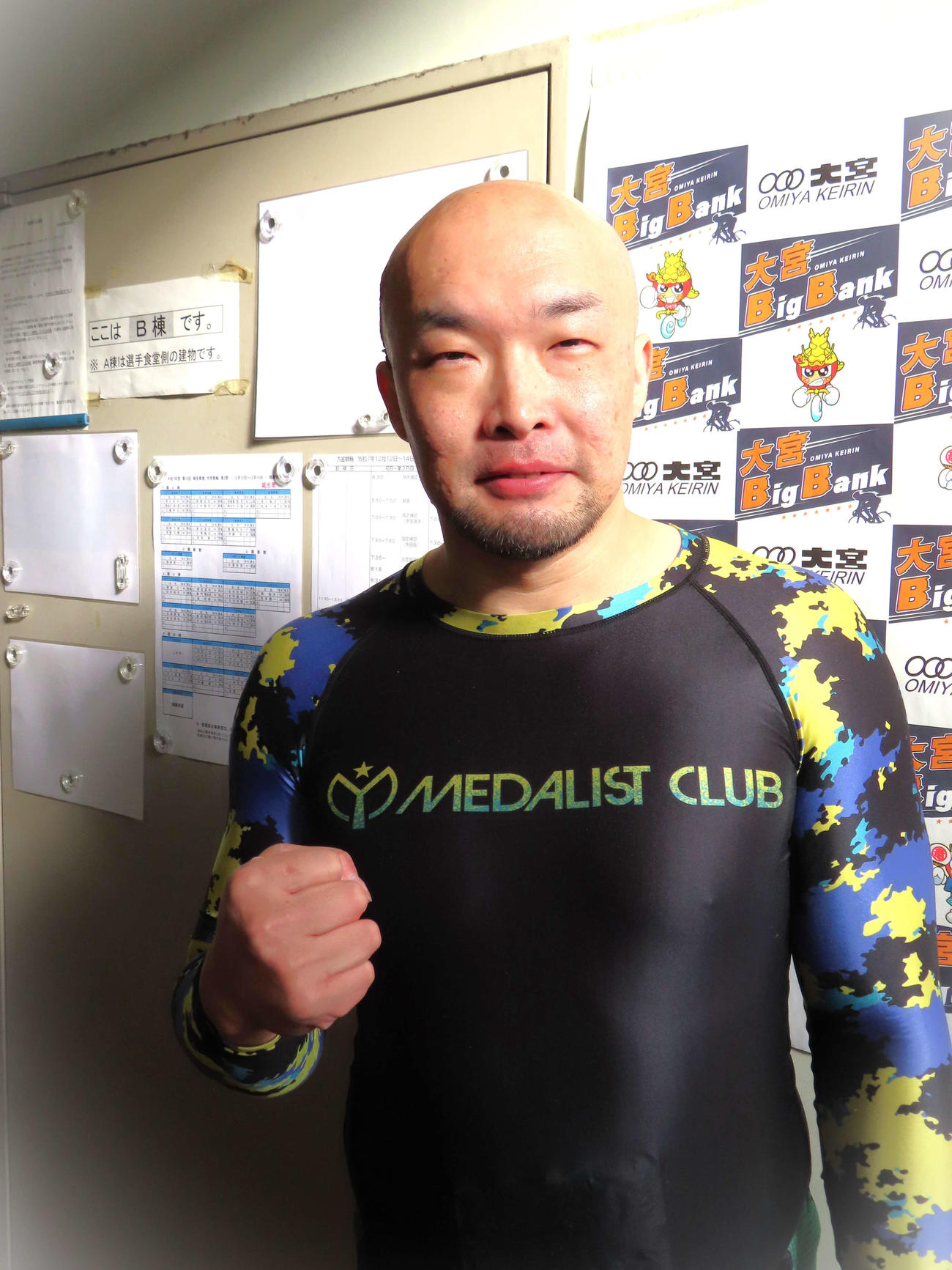 オープニングレースで3着に粘った長谷川裕一