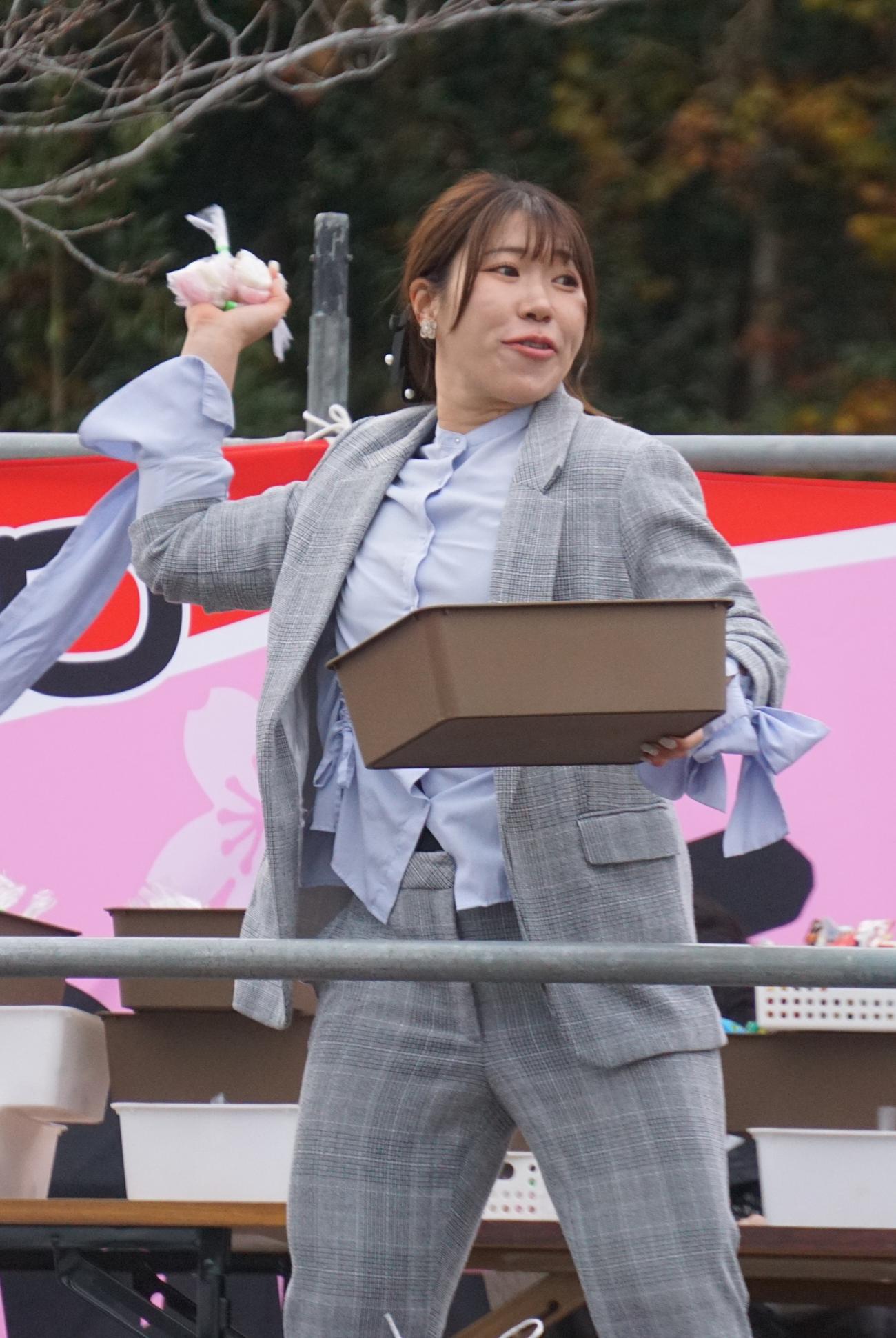 山原さくらのガールズグランプリ壮行会が行われた