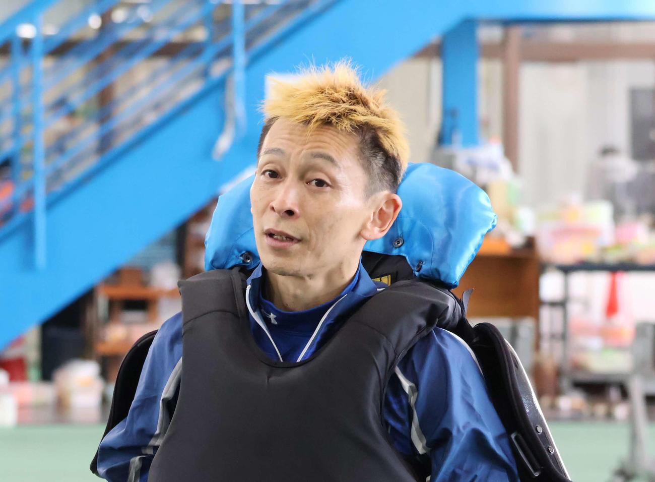 前節のびわこG3マスターズで優勝した益田啓司が、金髪にして乗り込んできた