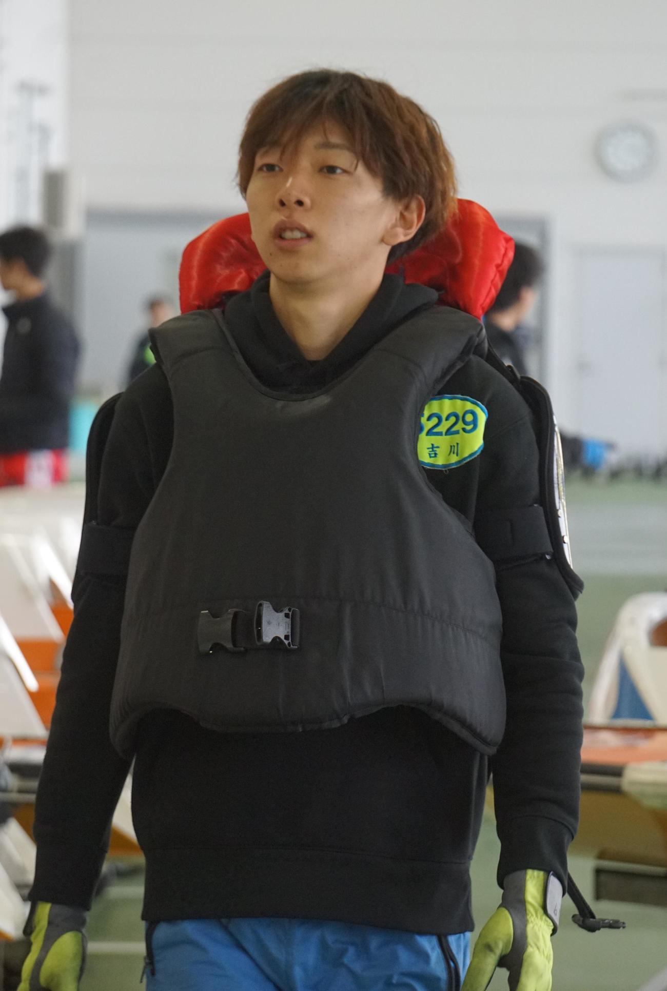 吉川晴人が初の芦屋水面で躍動している