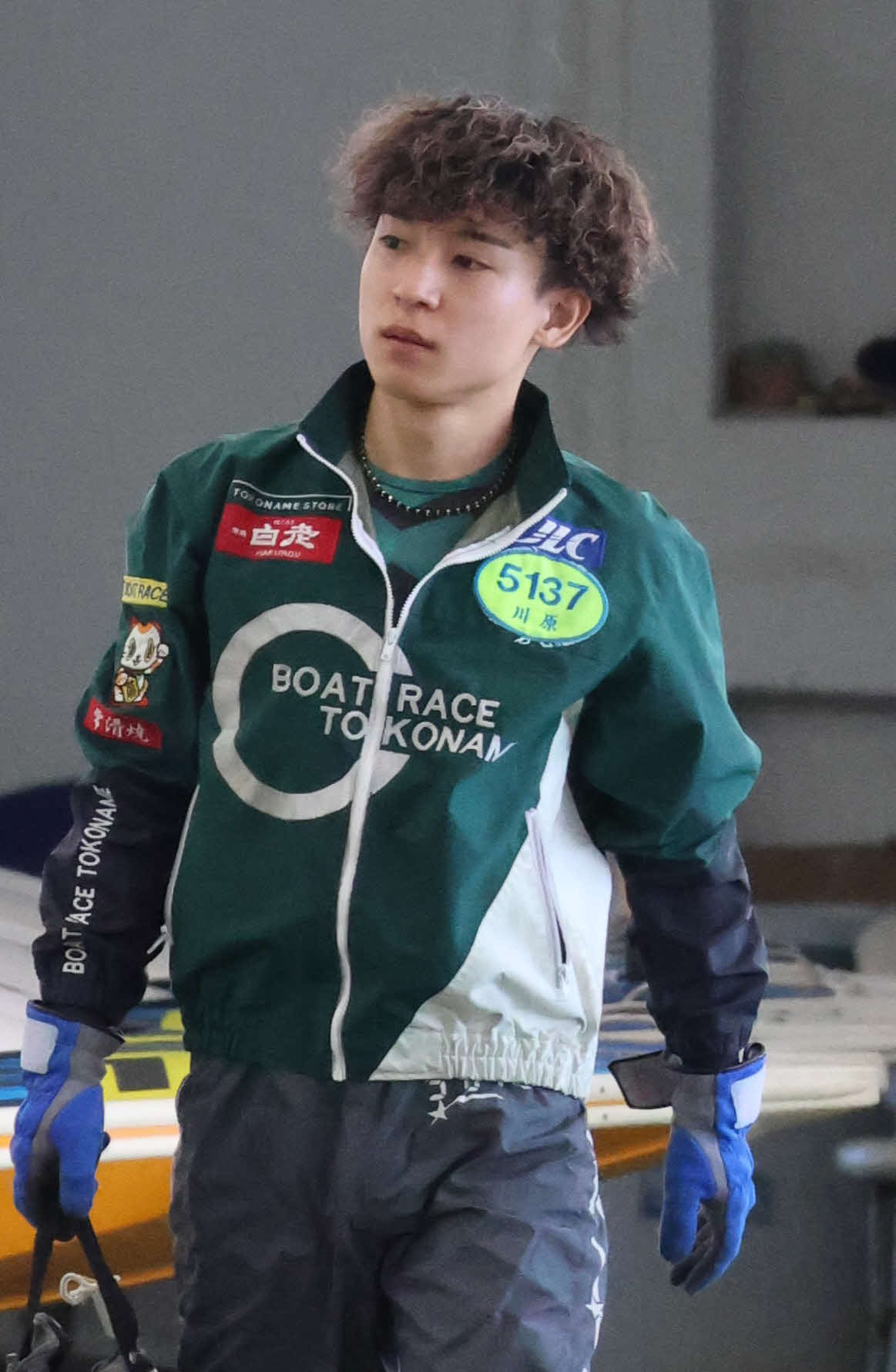 川原涼が駆る38号機は好気配をにじませた