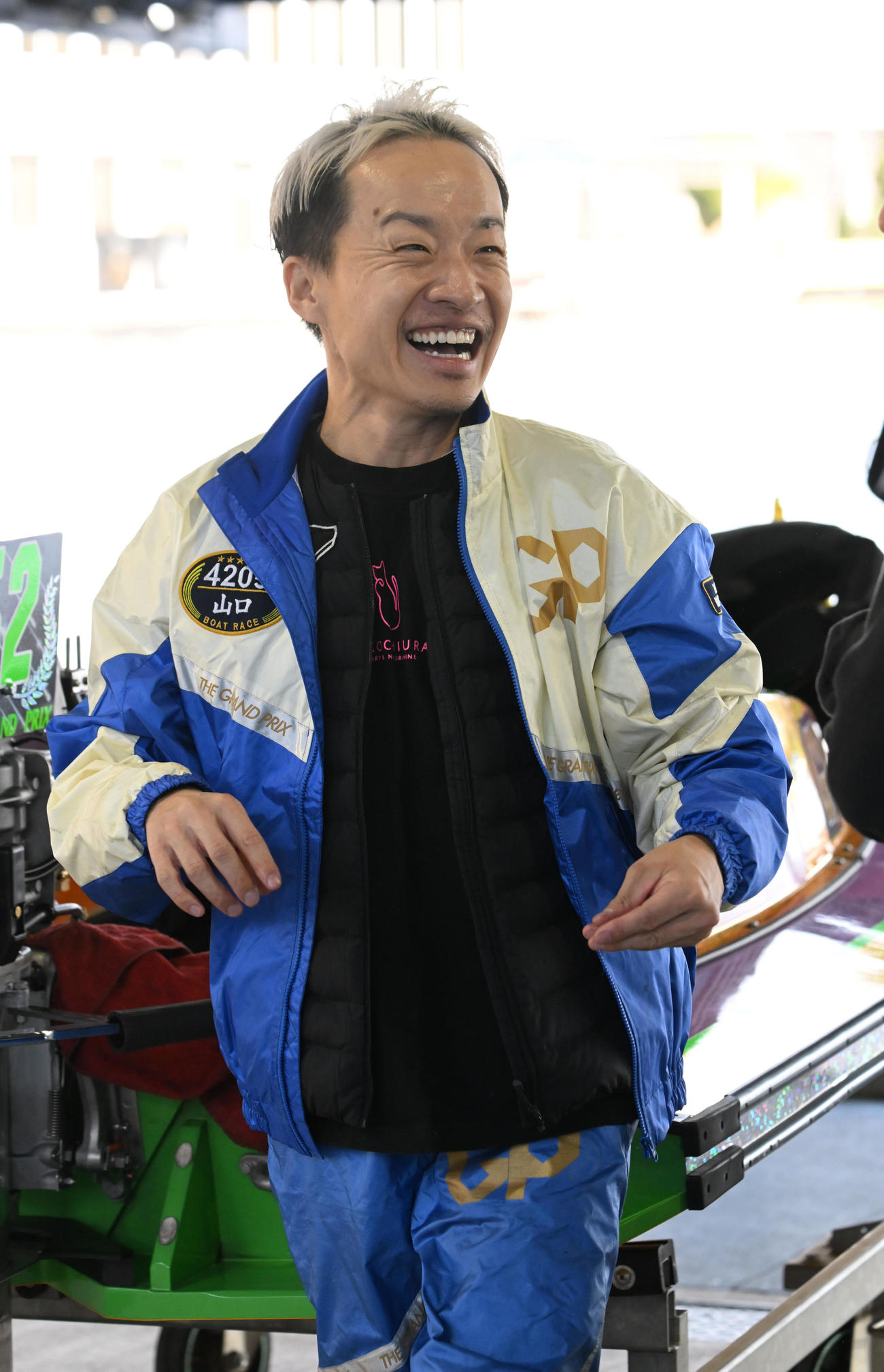 行き足のスムーズさが印象に残った山口剛（撮影・和賀正仁）