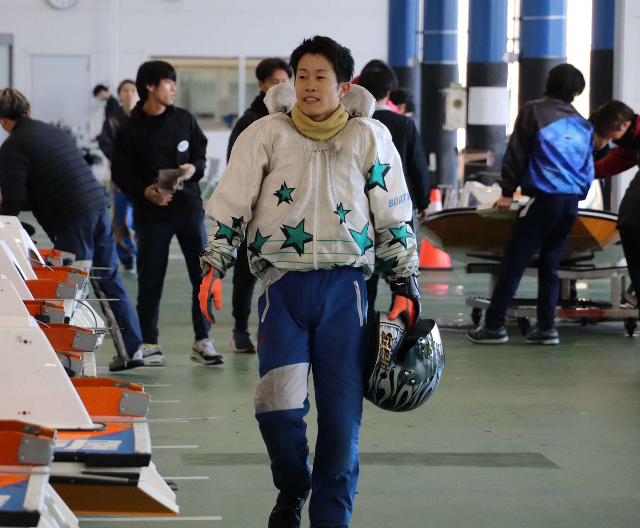 準優11Rをイン逃げで制した山下大輝