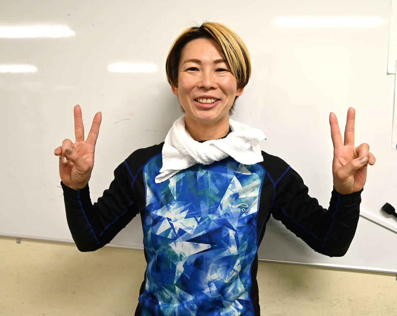 予2・5Rで2着に逃げ粘った小坂知子