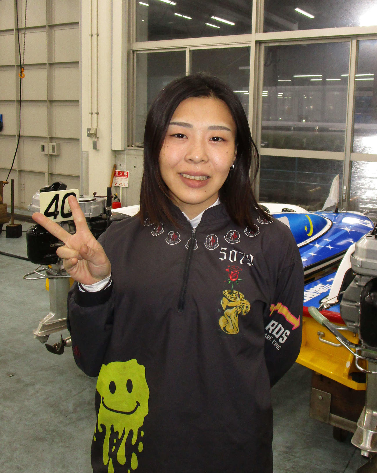 女子で唯一準優進出戦に進んだ大石真央
