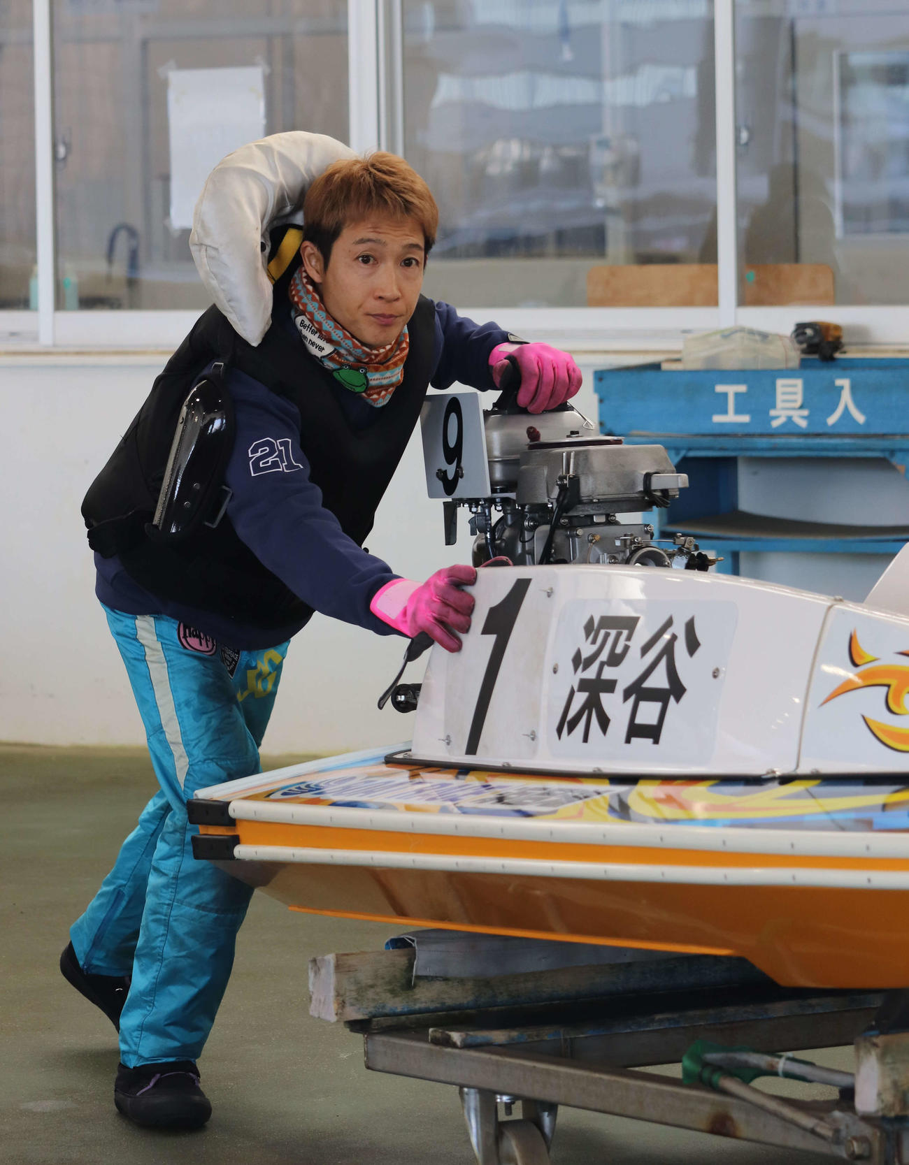 深谷知博（2025年12月28日撮影）