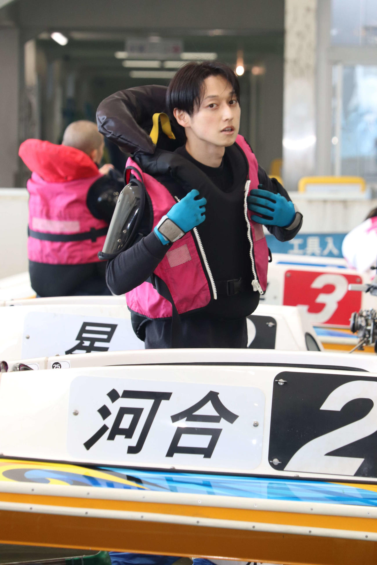 河合佑樹が3日目連勝と波に乗る（撮影・神田成史）