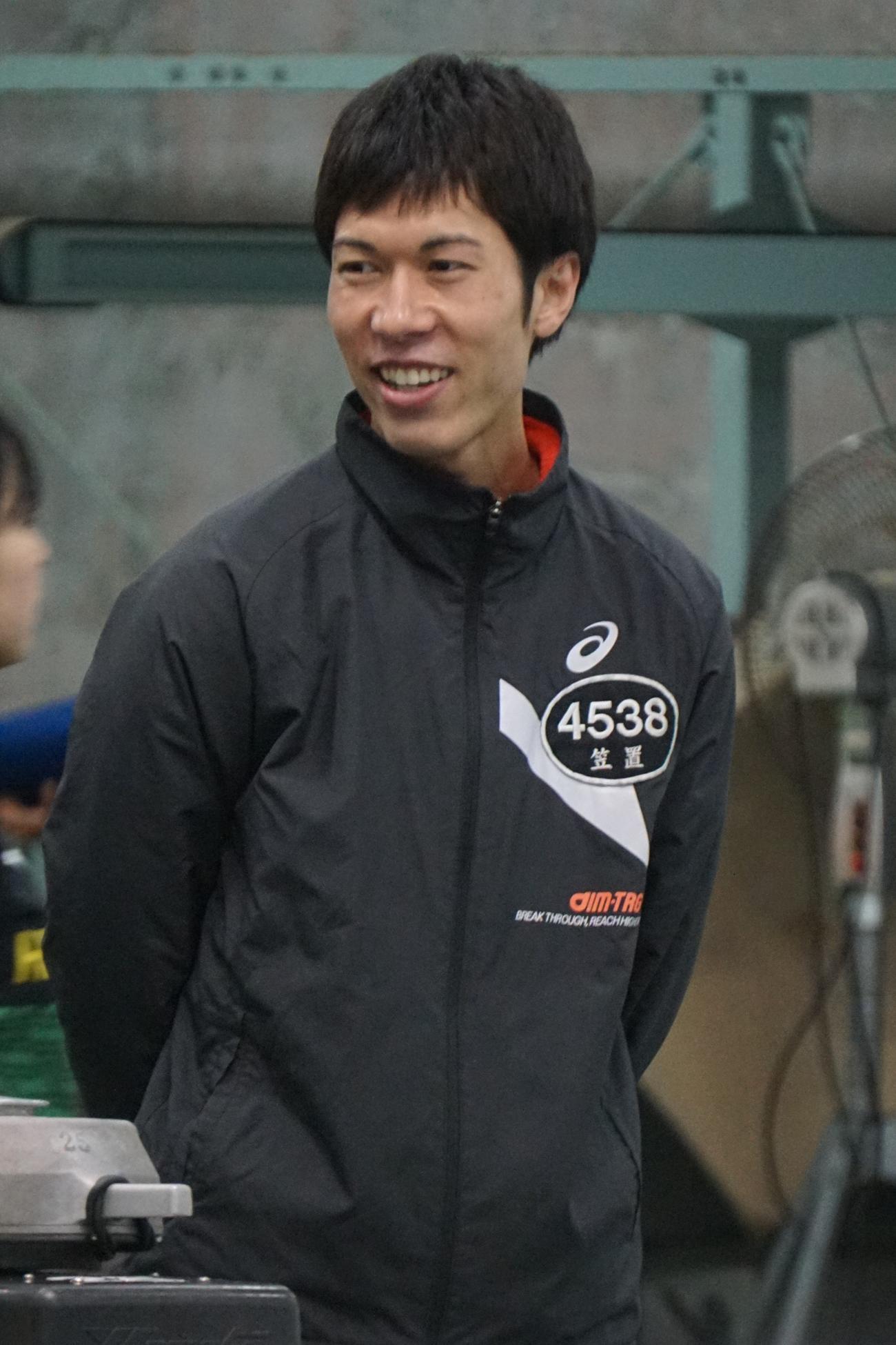 優出は逃した笠置博之だが伸びは強烈だ