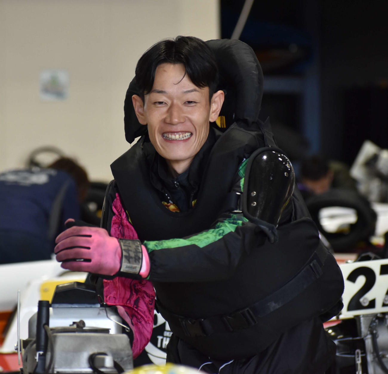 今年初戦を迎える茅原悠紀が好発進を目指す
