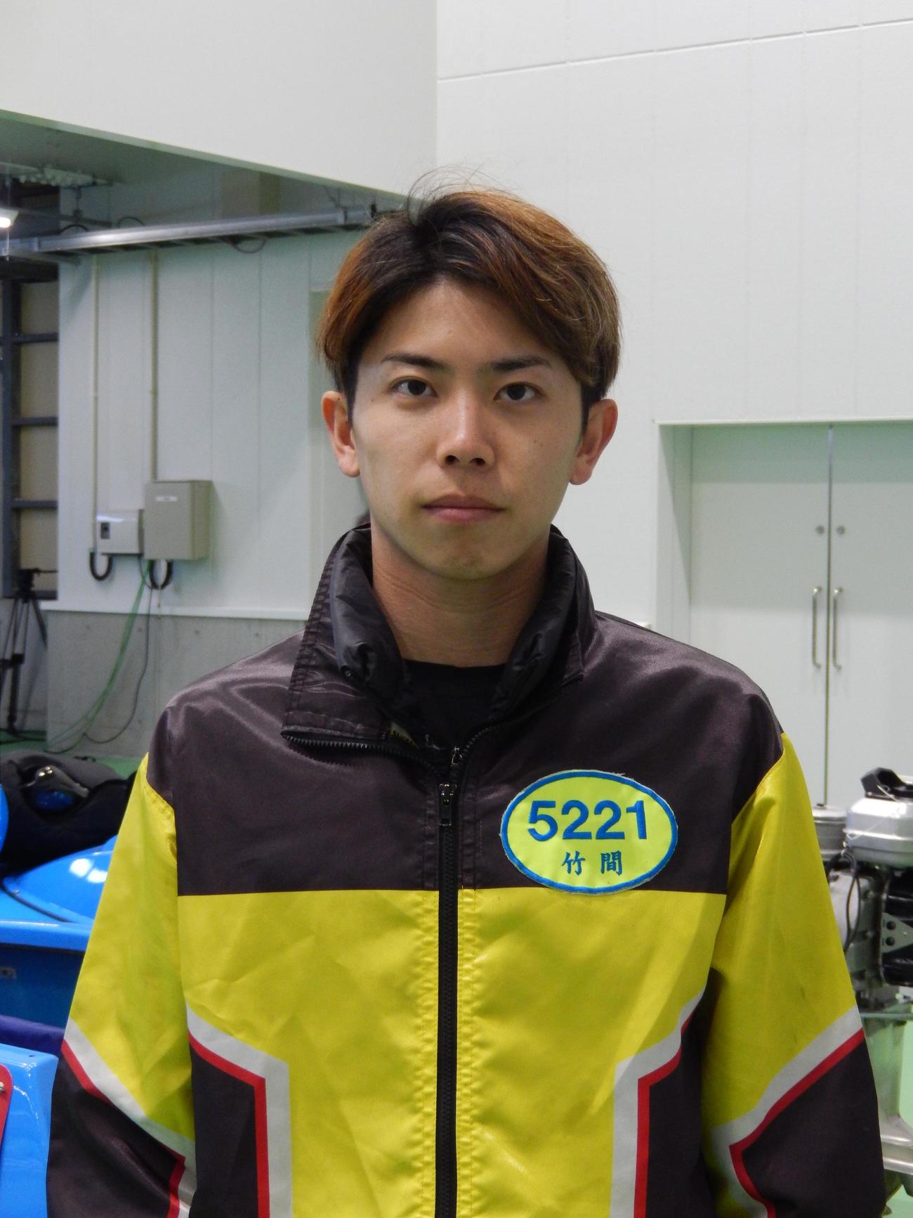回り足好感触の竹間隆晟が、2度目の優勝を狙う