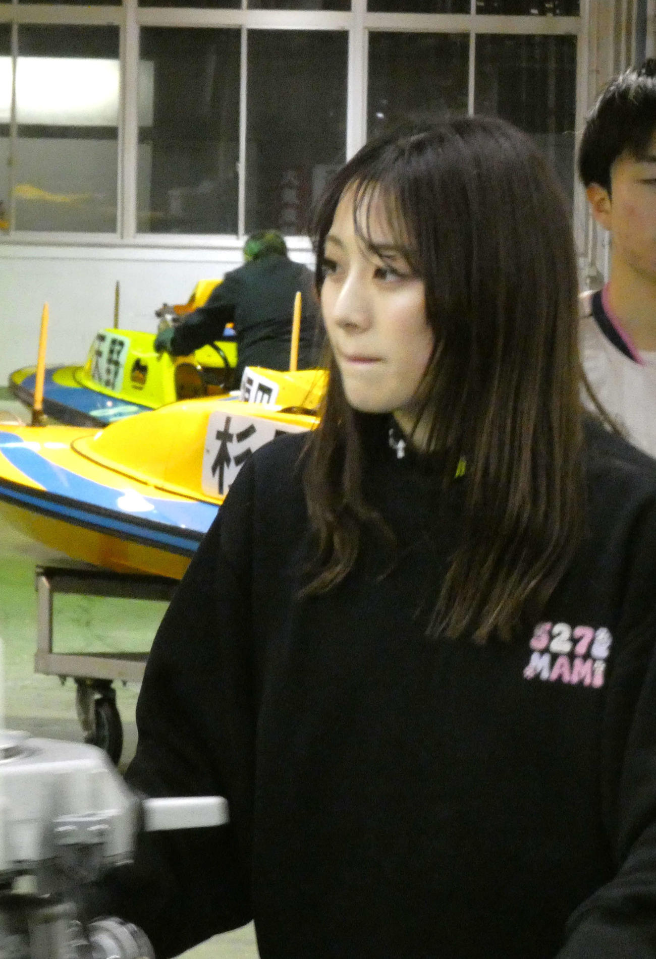 松田真実（2026年1月8日撮影）