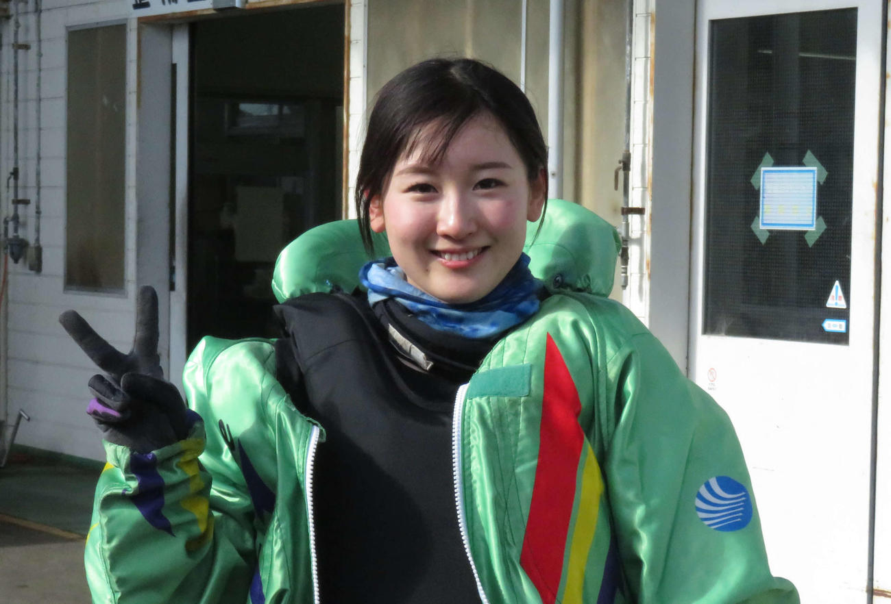 石村日奈那がデビュー初1着を挙げた