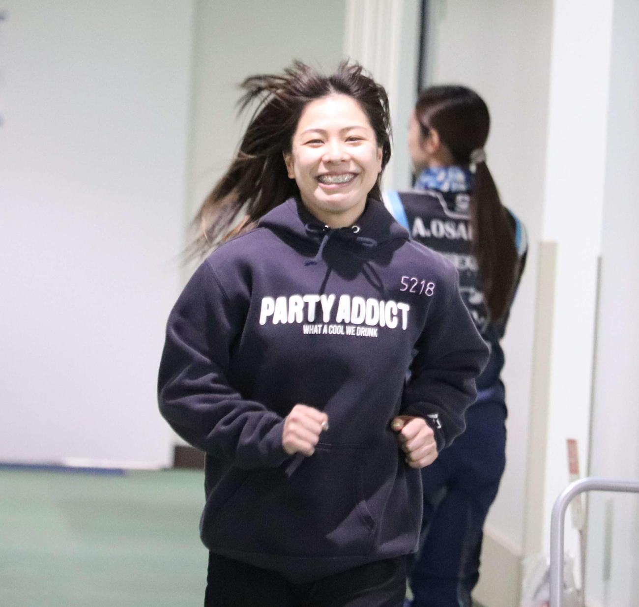 山田理央が通算2度目の優出を決めて満面の笑み