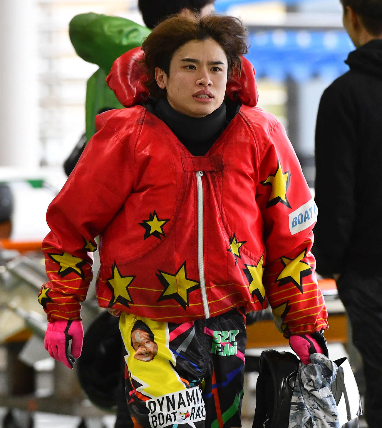 3Rを終えて引き揚げる藤原碧生（撮影・岩下翔太）