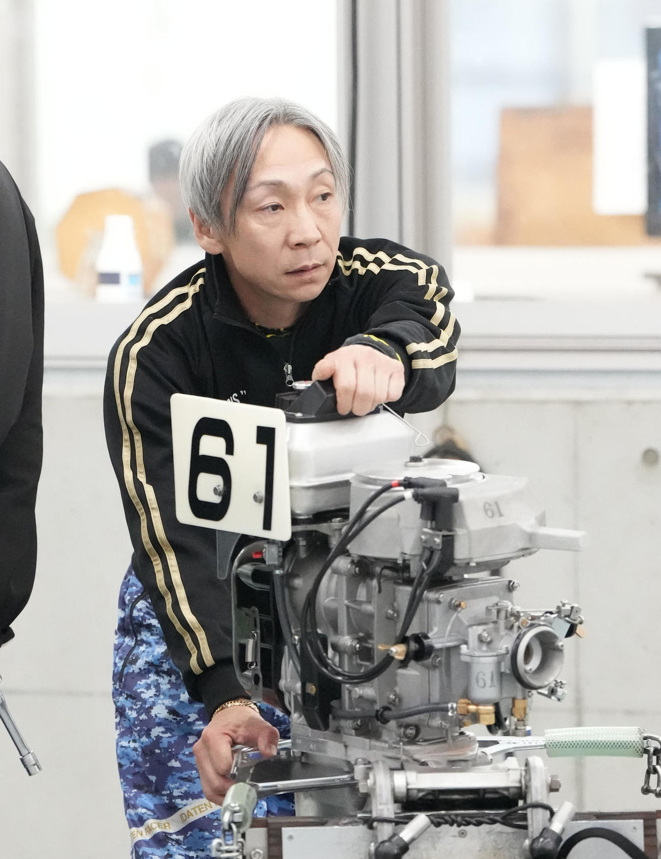 G3KIRIN CUP「前検日」　仲口博崇（撮影・森本幸一）