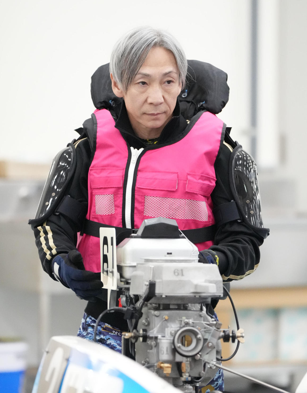 G3KIRIN CUP「前検日」　仲口博崇（撮影・森本幸一）