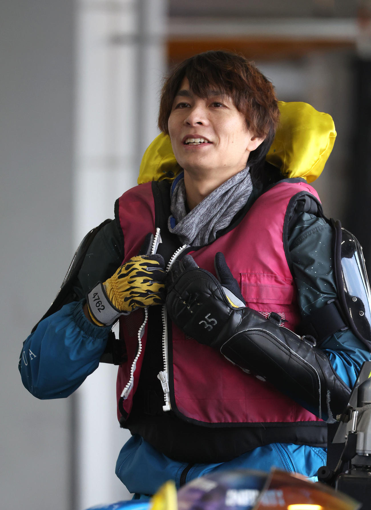 第69回秩父宮妃記念杯前検、4762藤原啓史朗（撮影・白石智彦）