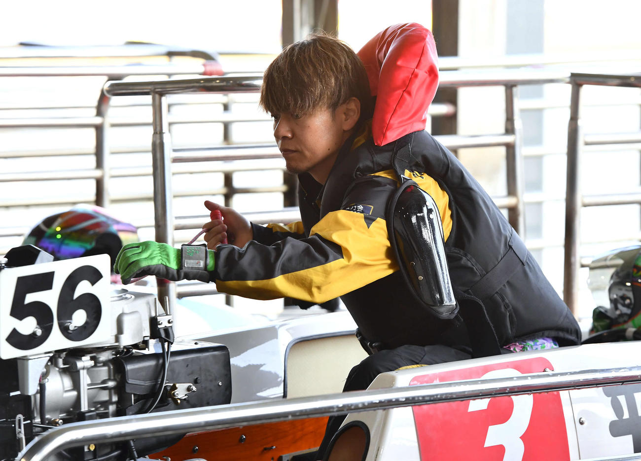 G1全日本王座決定戦5日目　平本真之（撮影・岩下翔太）