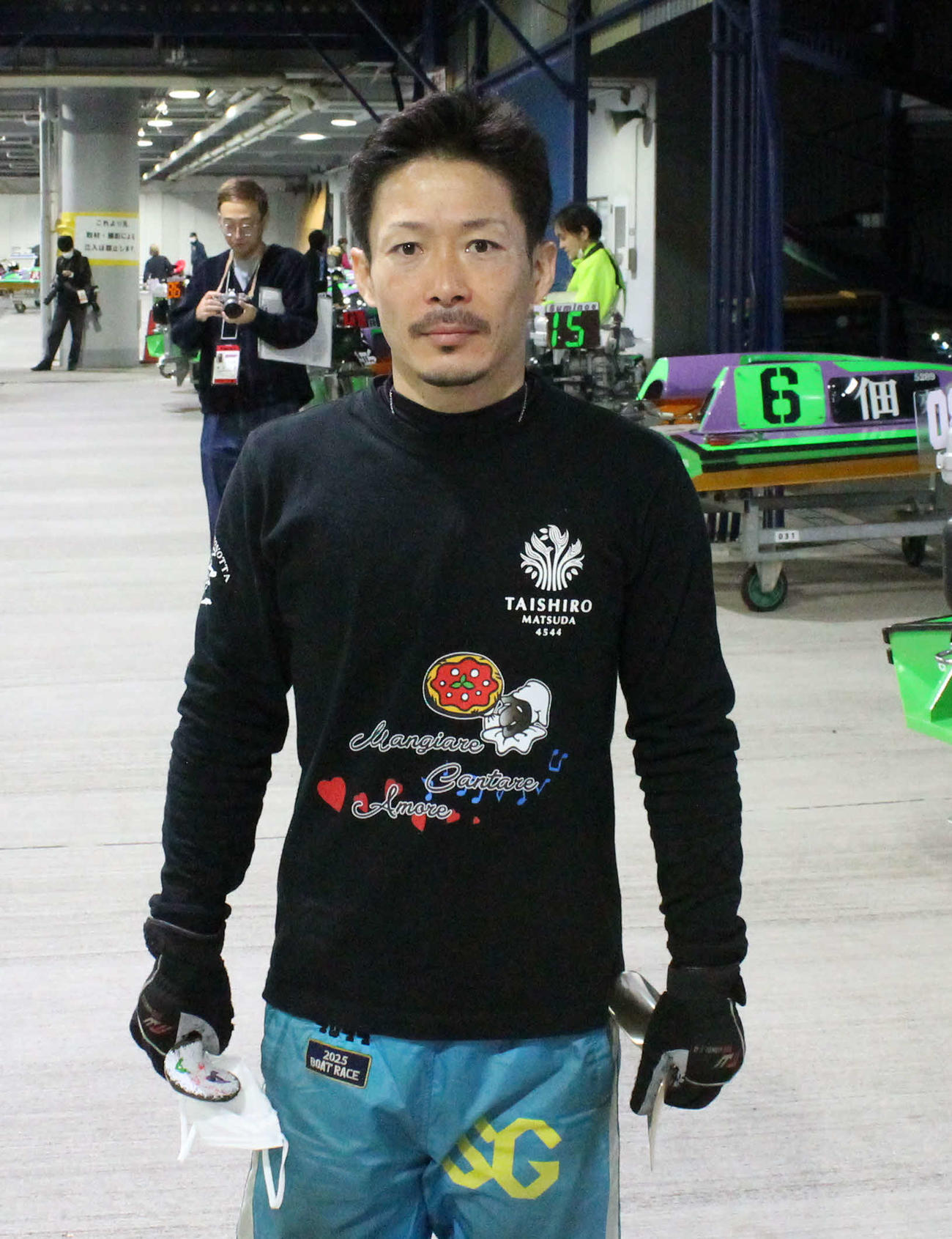 地道に上位争いを続けてきた松田大志郎が敢闘賞に輝いた