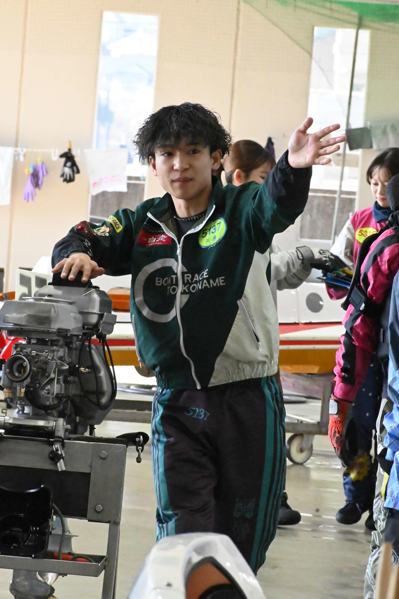 川原涼が予選上位通過を狙う