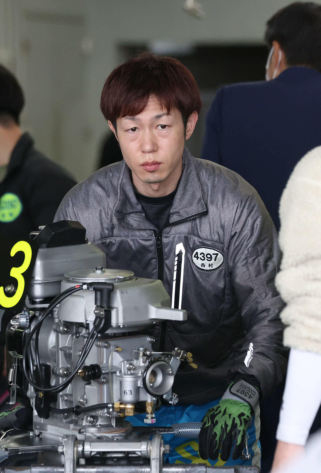足を上向かせて準優好枠を狙う西村拓也