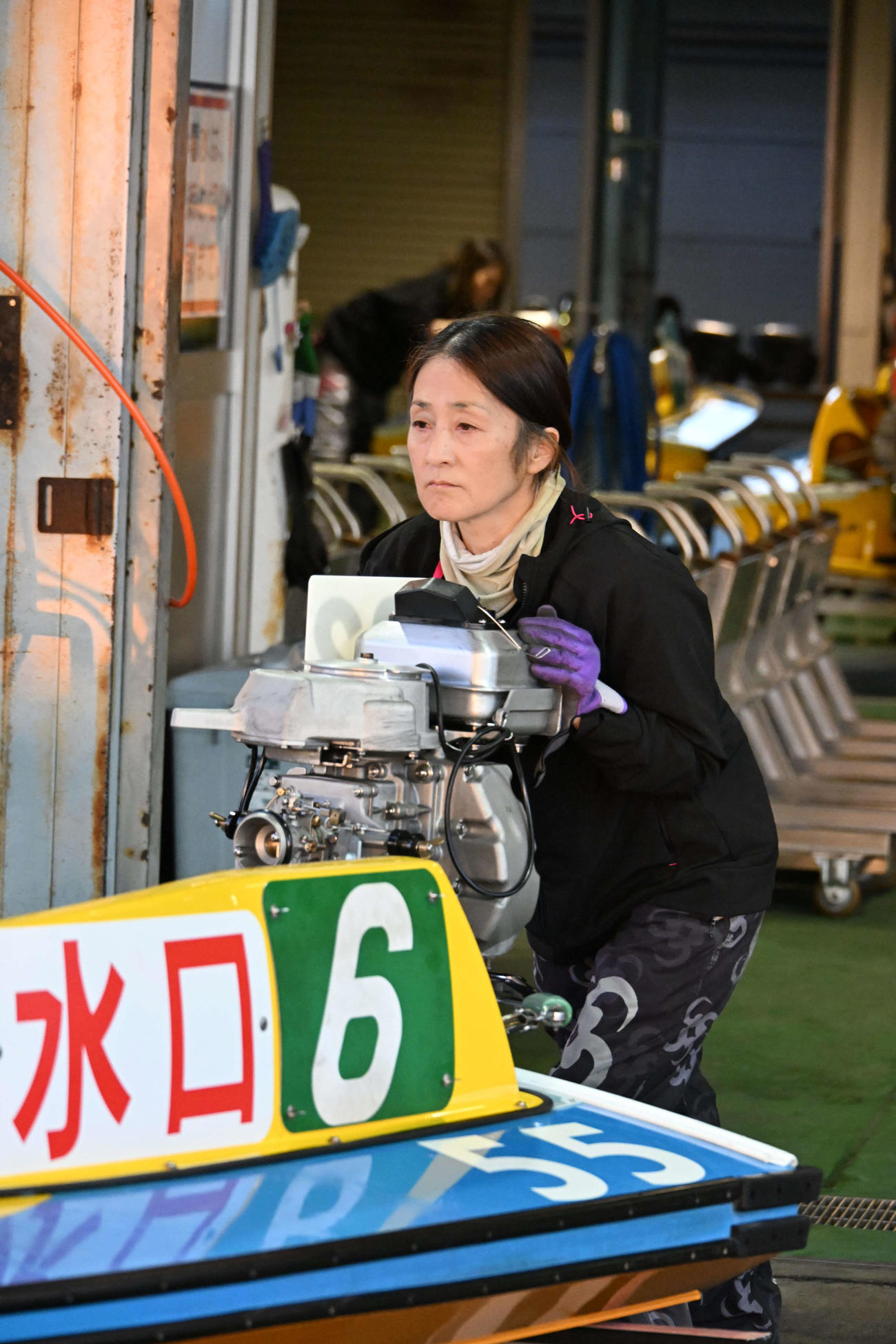 水口由紀が準優勝負駆けに挑む（2026年1月撮影）