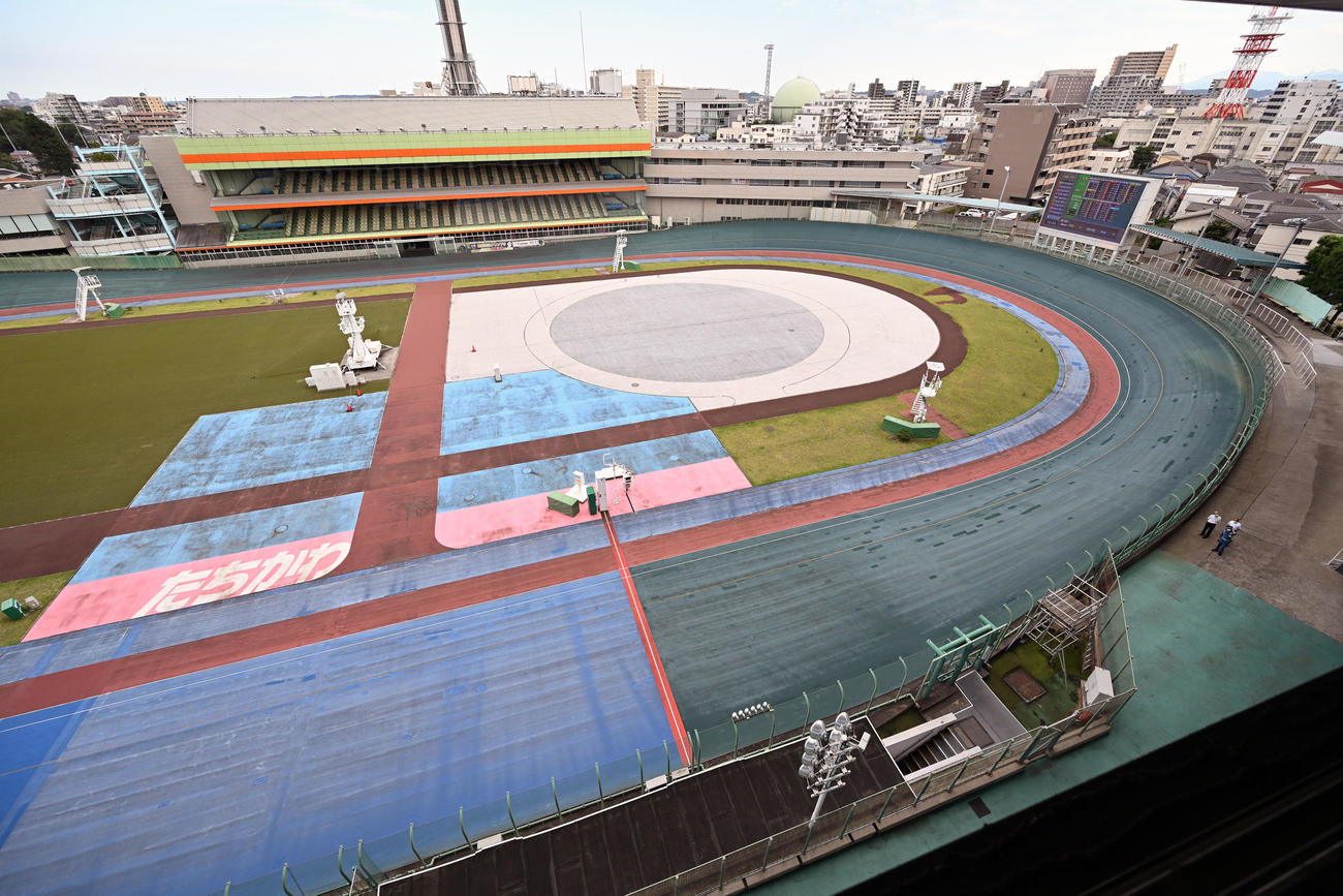 立川競輪場（2023年7月撮影）