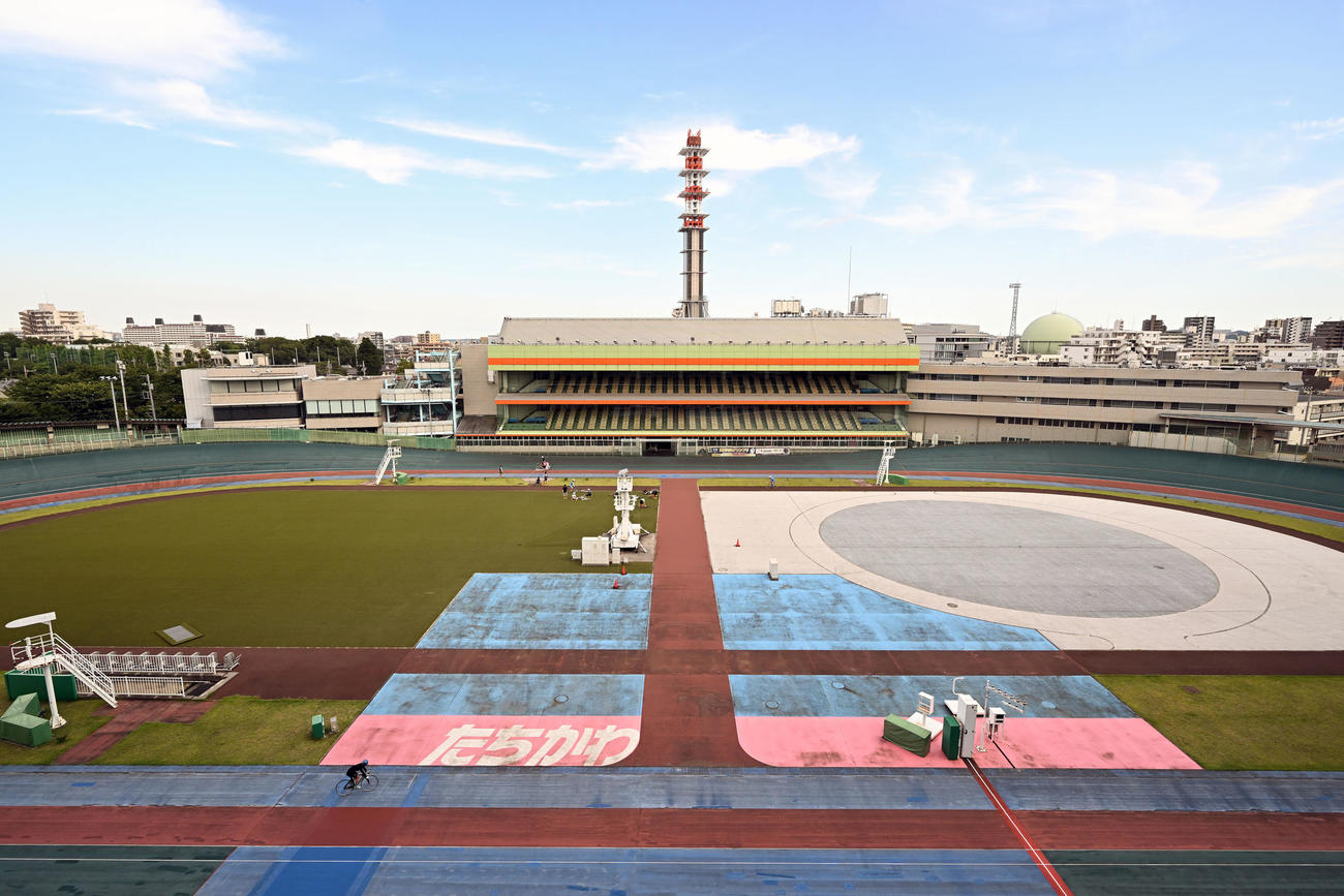 立川競輪場（2023年7月撮影）