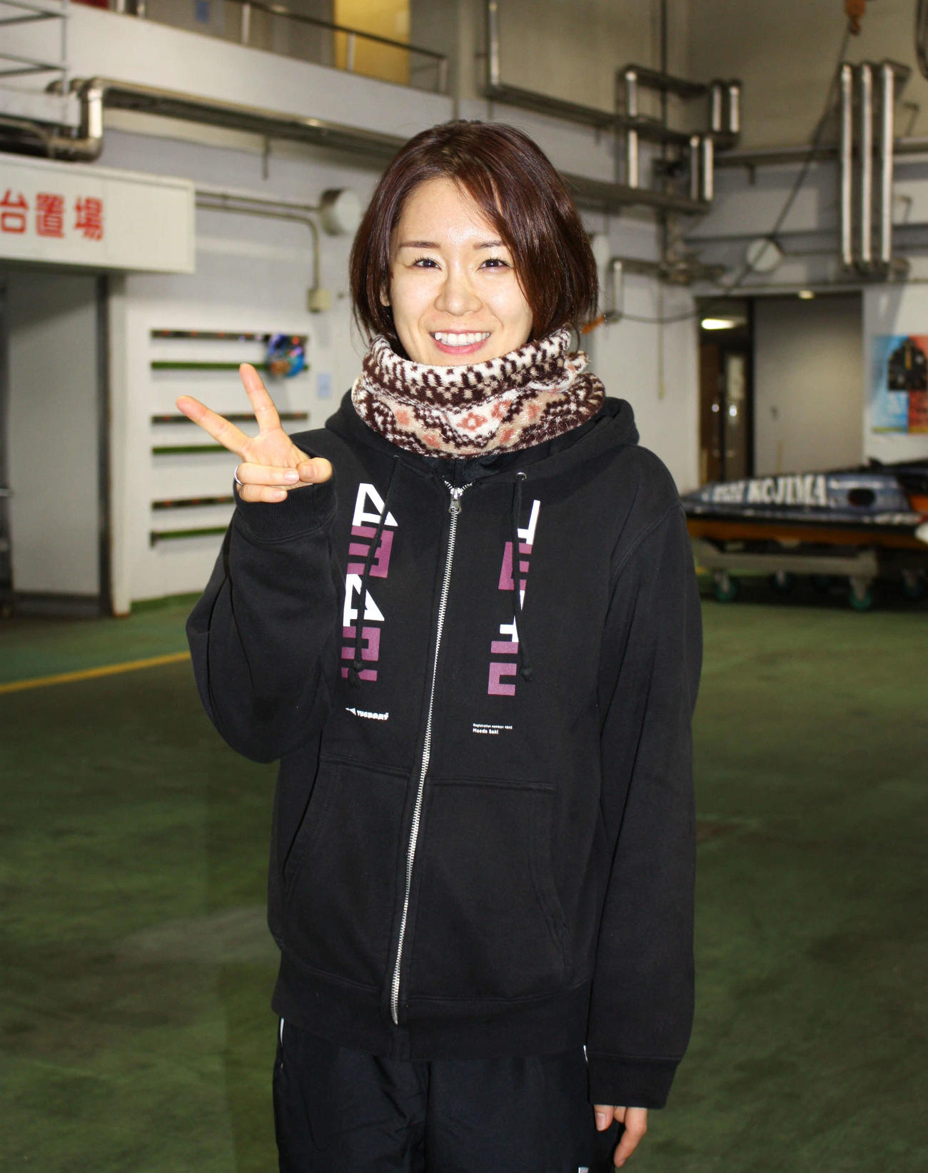 前田紗希が初日5Rオール女子で白星発進を決めた