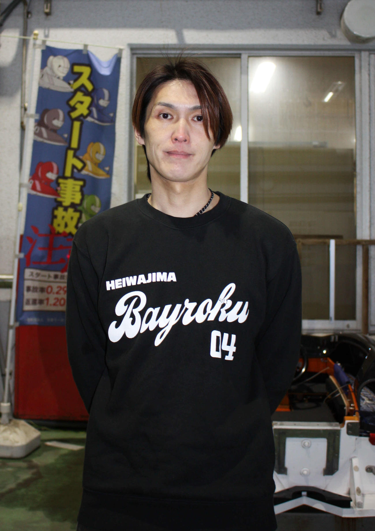 岡村仁がレース足良好。好旋回で予選トップ通過を目指す
