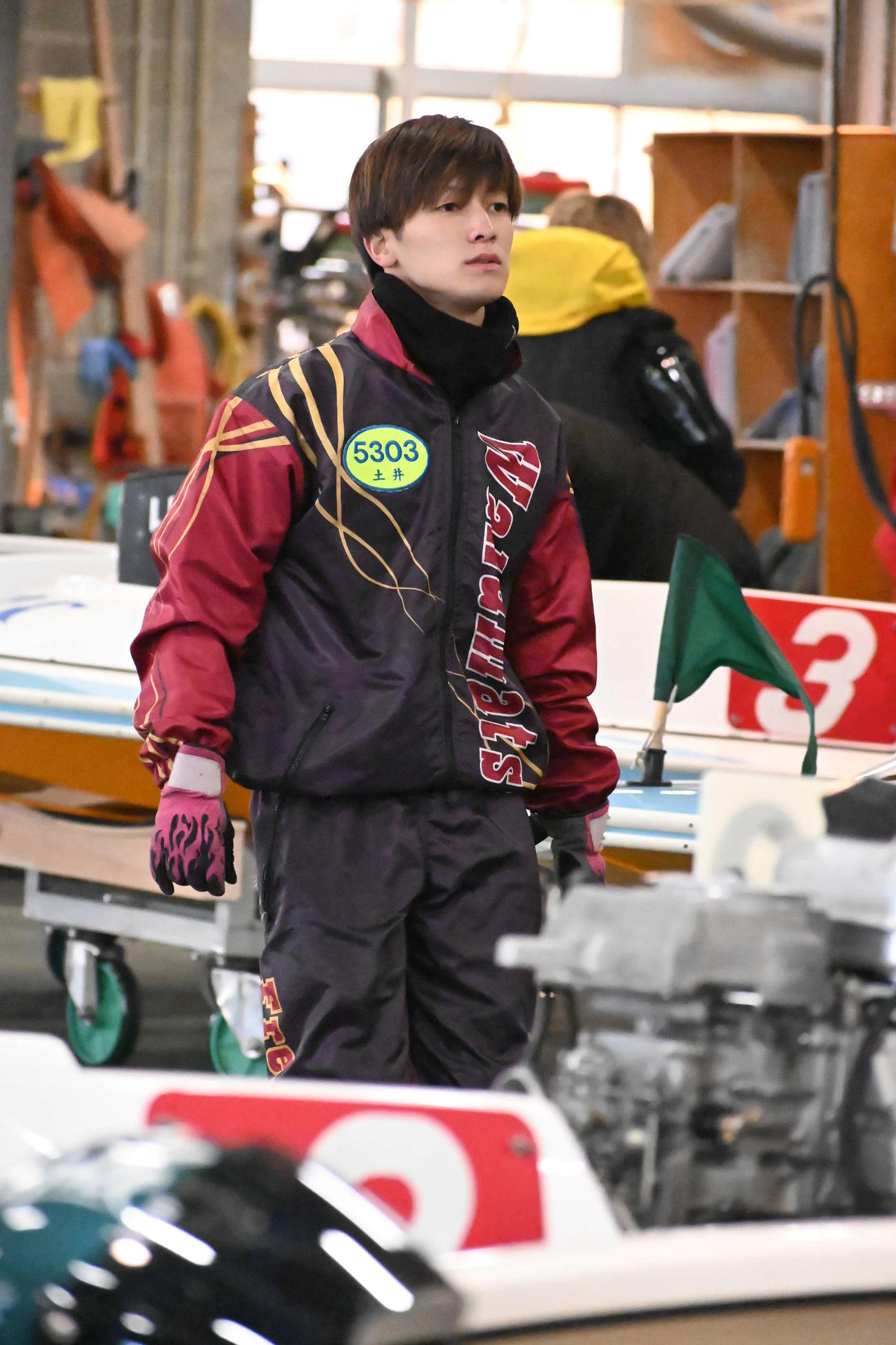初日連勝を飾った土井歩夢