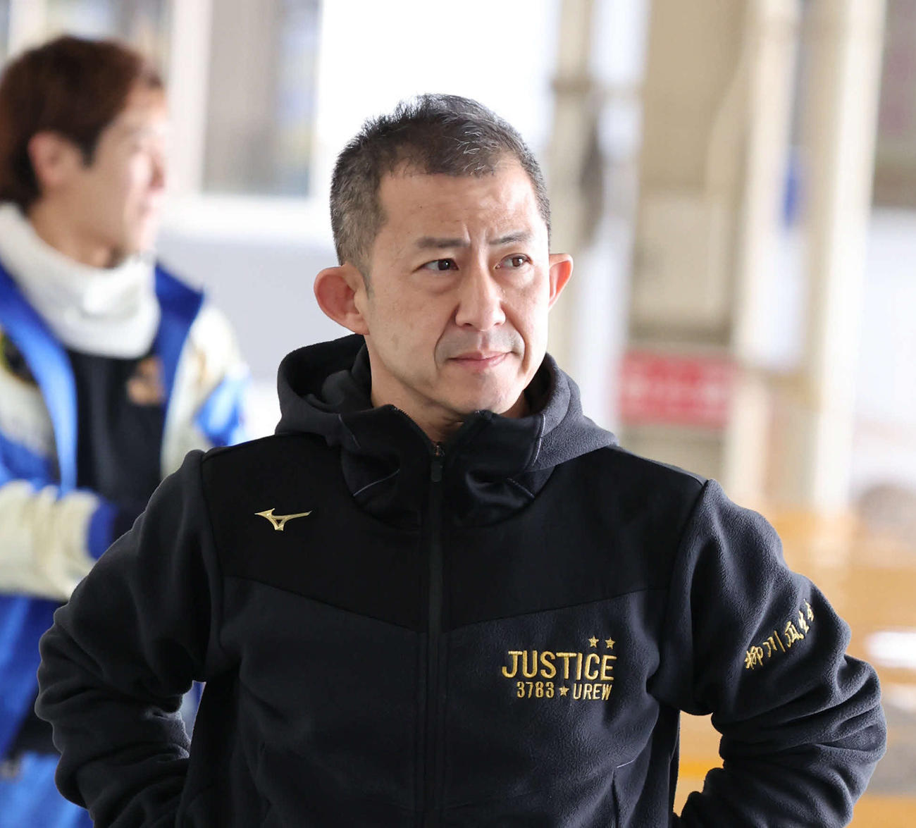 走る選手会代表、瓜生正義が決勝戦で巧腕をふるう