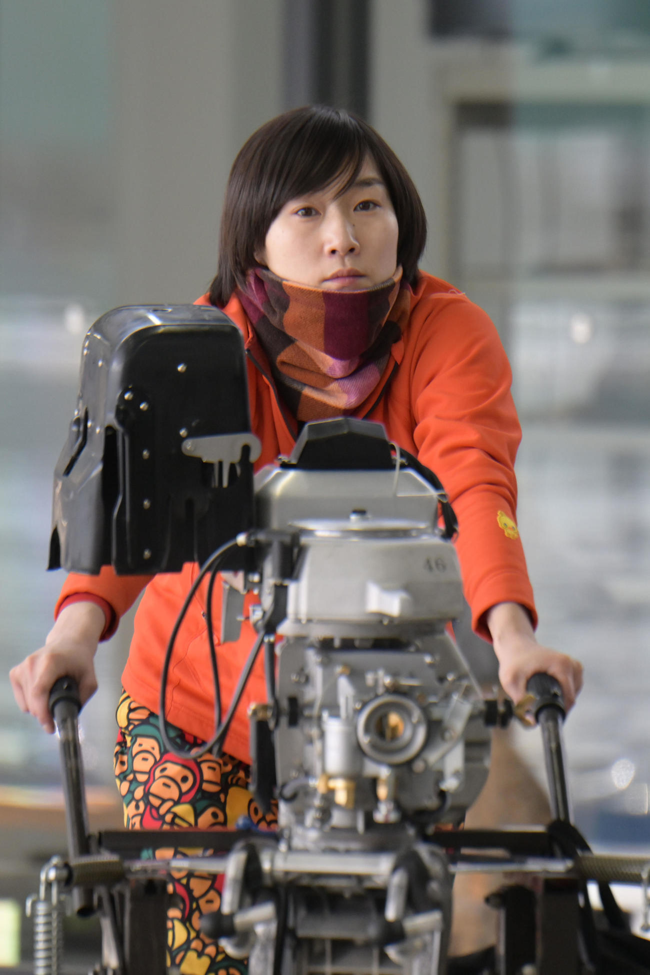 宇野弥生（2026年1月28日撮影）