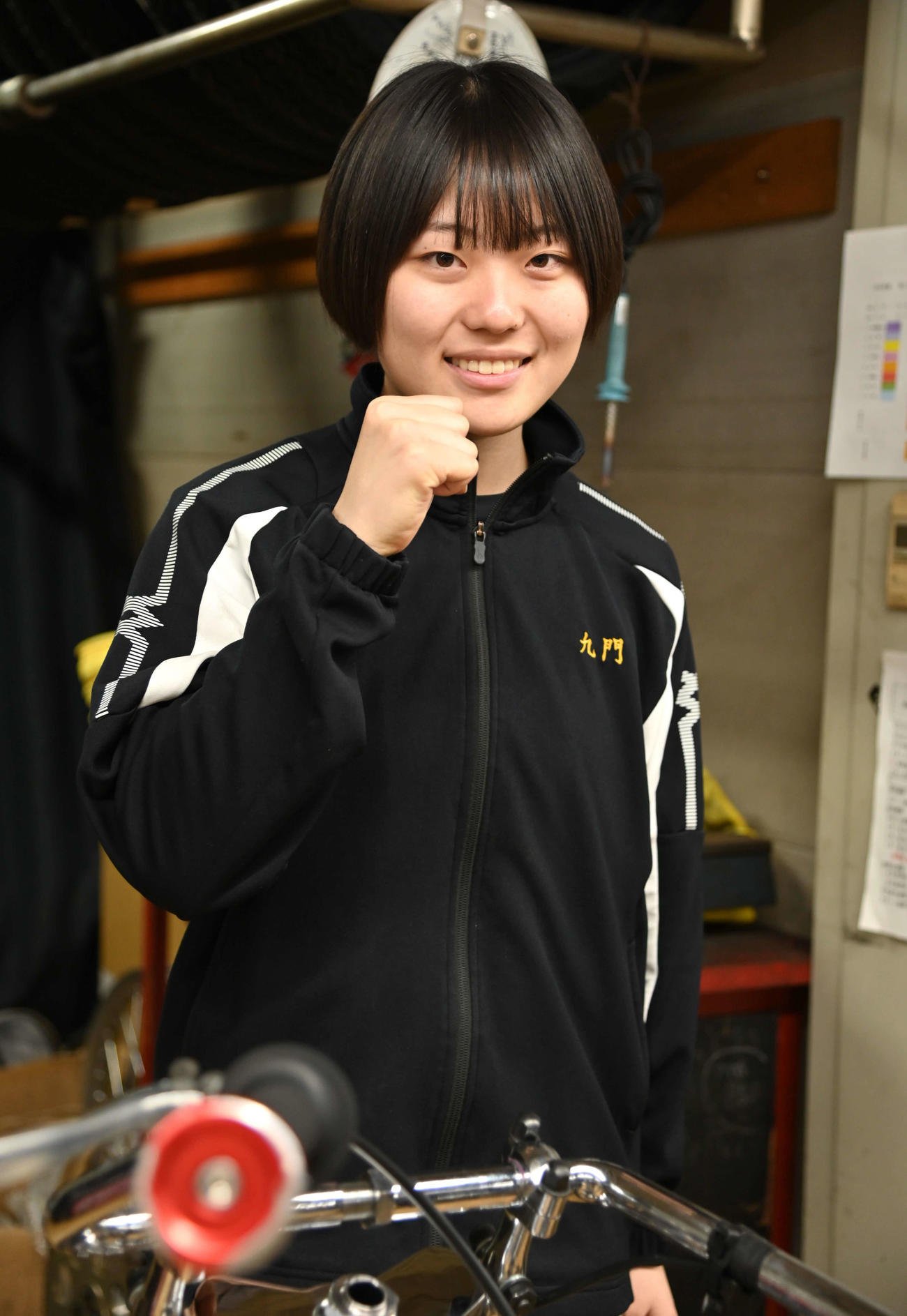 デビュー戦を迎える地元女子レーサーの九門結衣