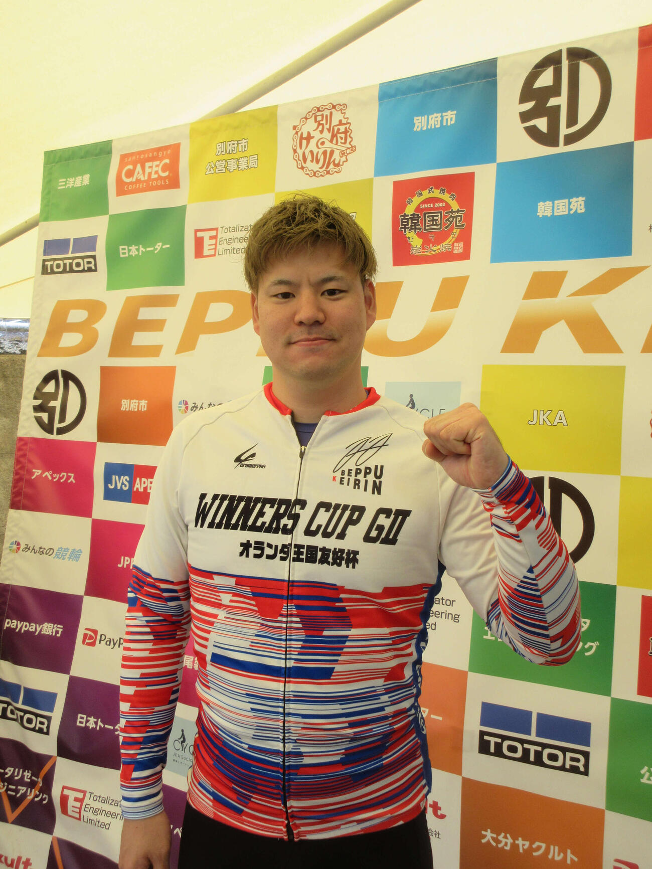 予選9R、地元期待のひとり、大西貴晃は決勝進出を目指して気合駆けを約束だ