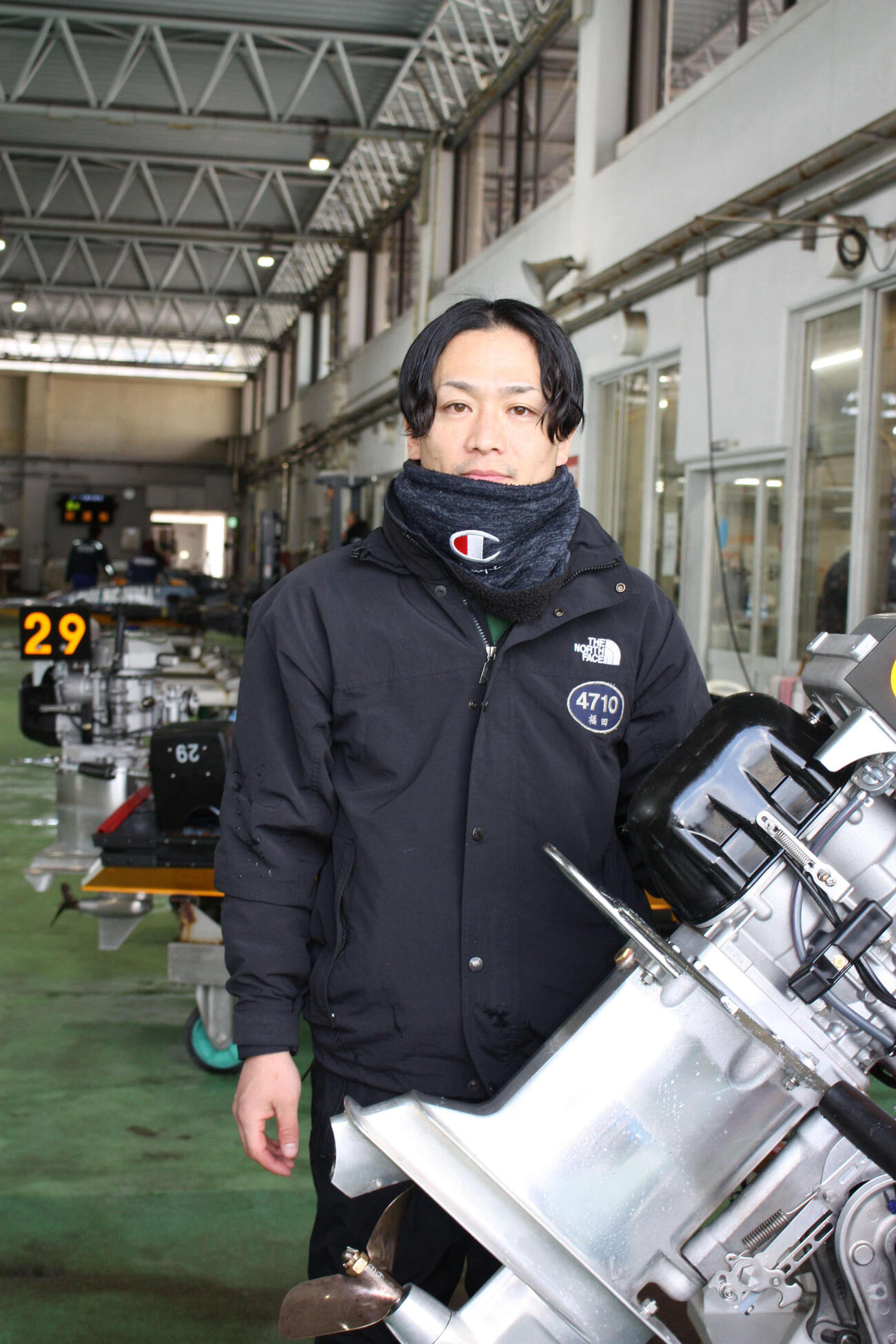 福田宗平が初日5Rで、6枠を克服して通算500勝目を挙げた