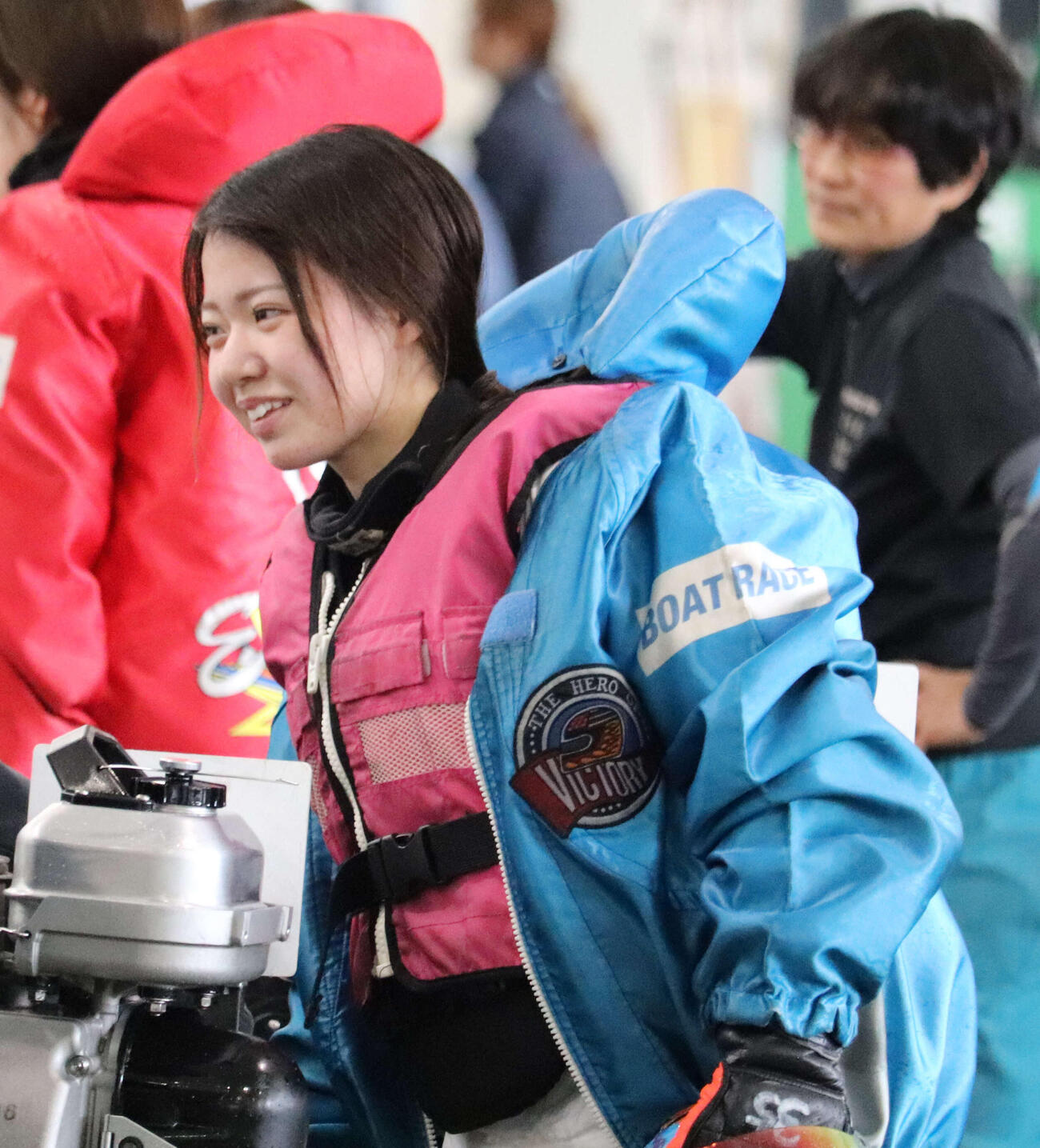 復帰初戦を終えたばかりの川井萌