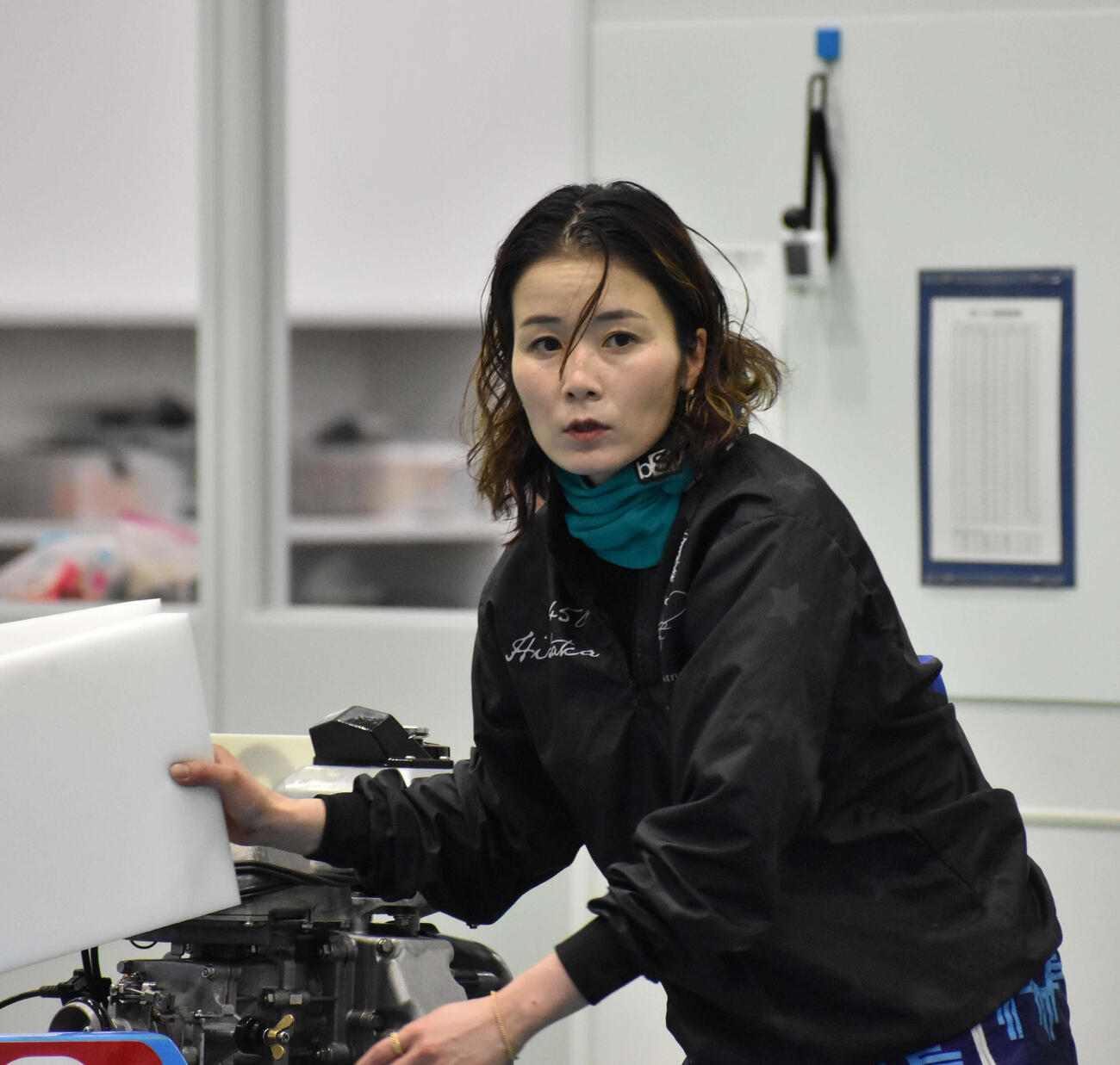 懸命の調整が続く平高奈菜