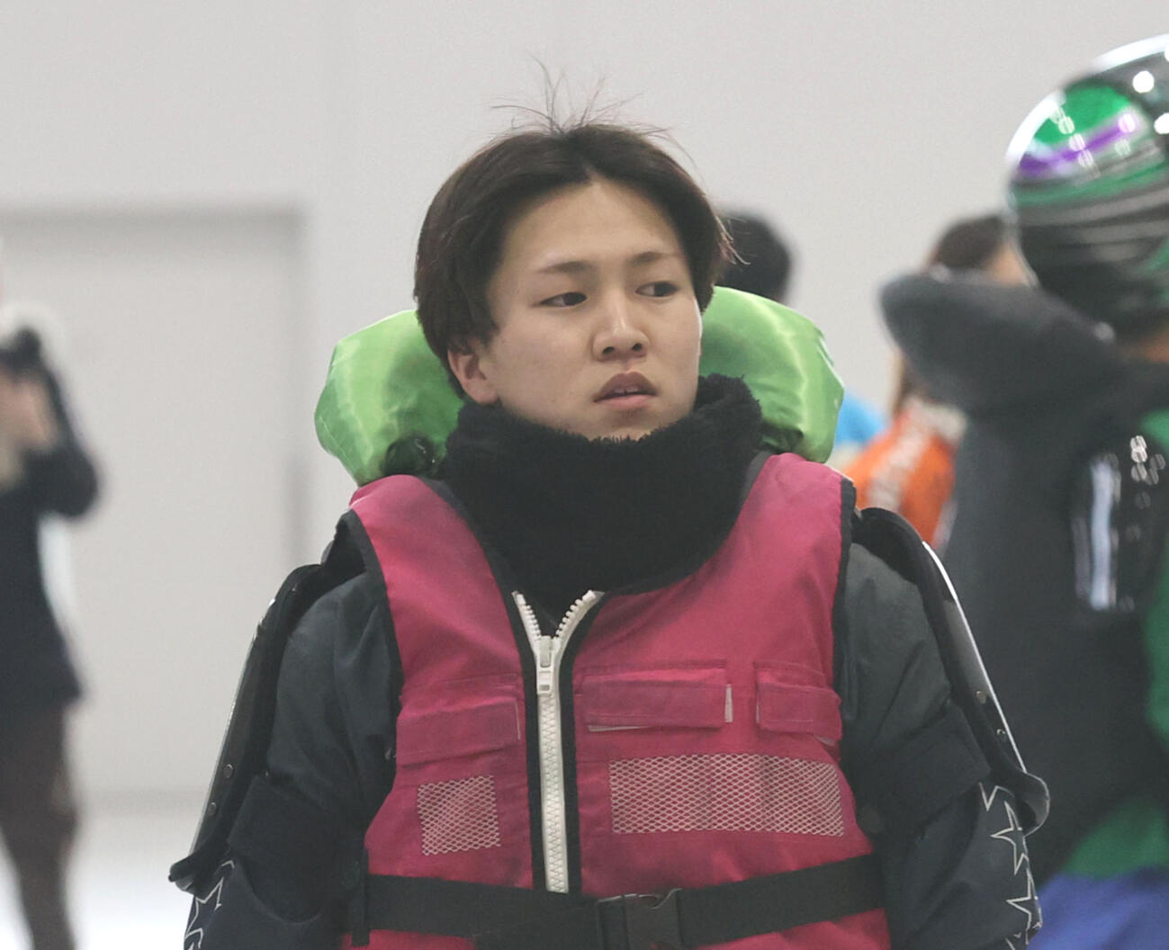 常住蓮が予選3日目も結果を残す（撮影・梅根麻紀）