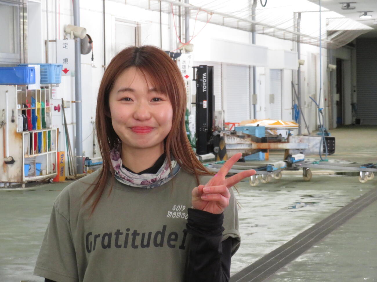 3走目に今節初白星の柴田百恵