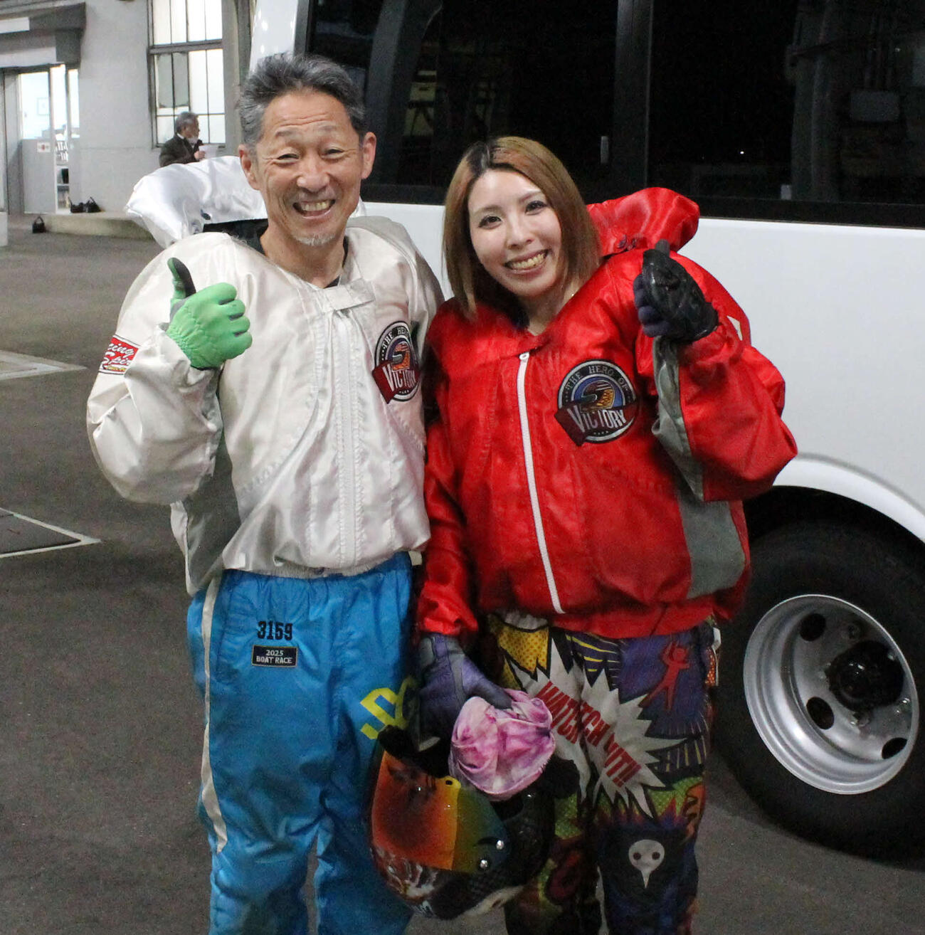 11Rで優出した江口晃生と高田ひかる