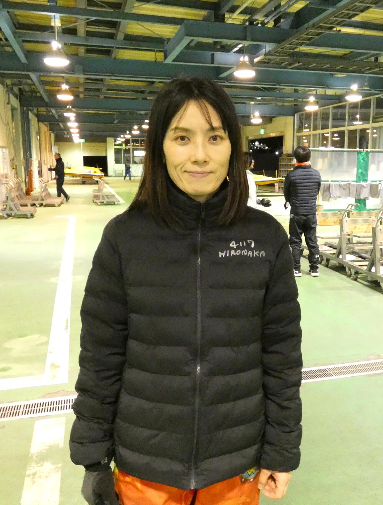 広中智紗衣の初日の出番は8、12R（撮影・前原一樹）