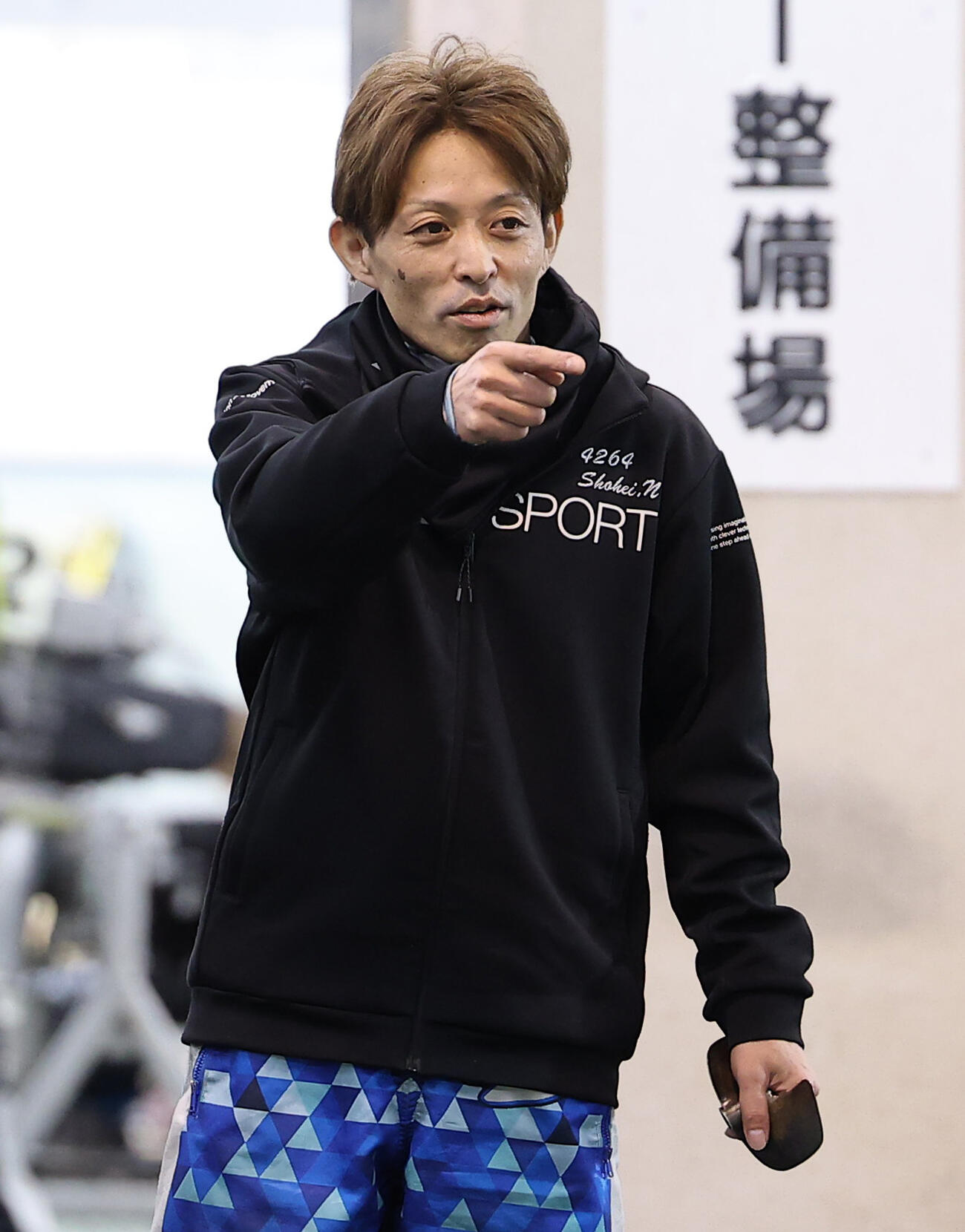長尾章平（撮影・上田博志）