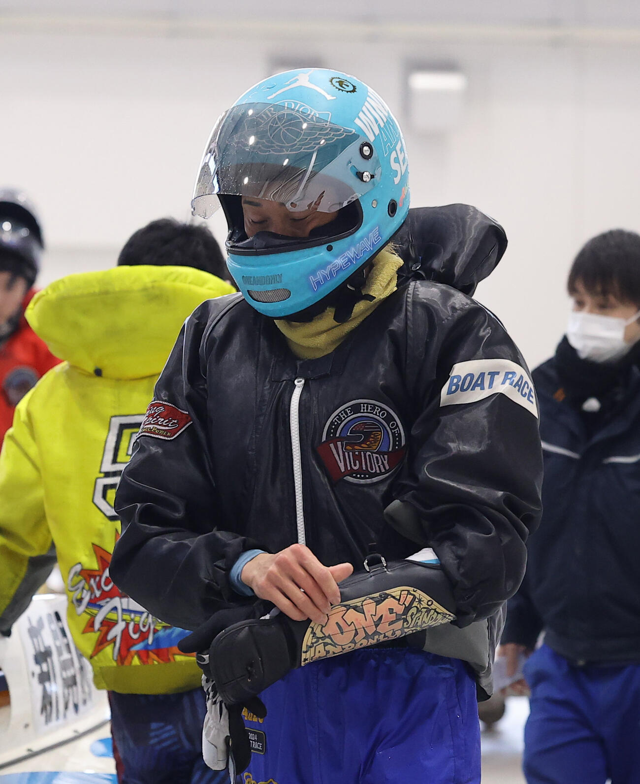 からつ11R 5着の4320峰竜太（撮影・上田博志）