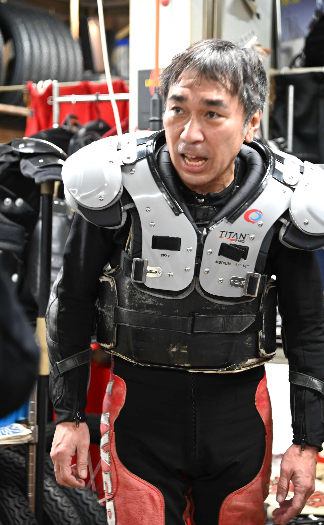 約1年8カ月ぶりのレースで無事完走した深谷輝
