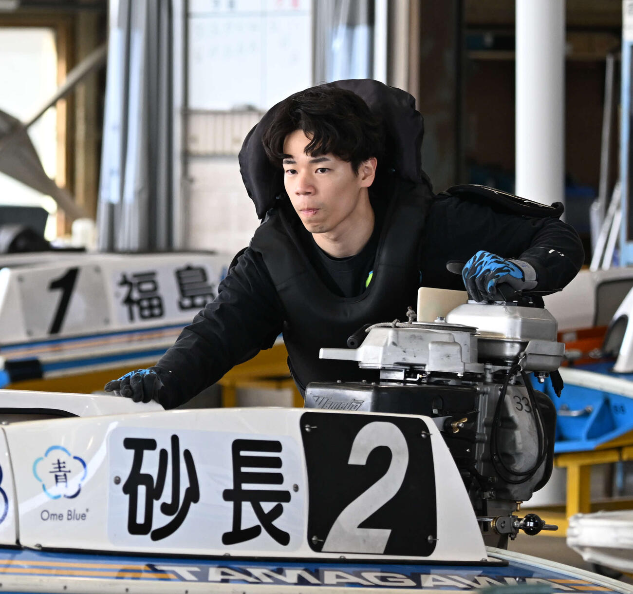 砂長知輝が2、6枠で連勝を飾った