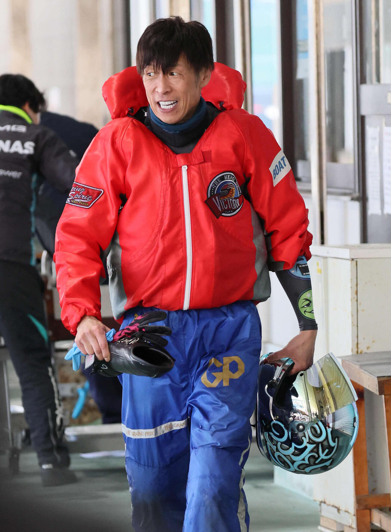 10Rを制した池田浩二（撮影・宮崎幸一）