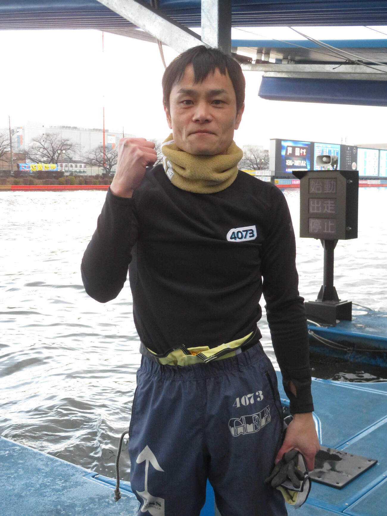 5年3カ月ぶりの優勝を決めた大橋純一郎