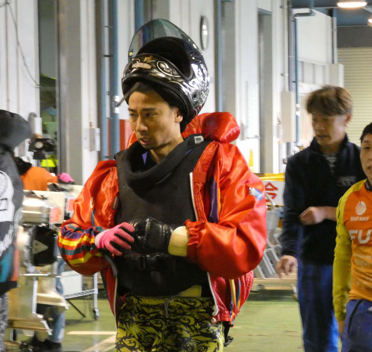 是沢孝宏が無事、予選を通過した（撮影・前原一樹）