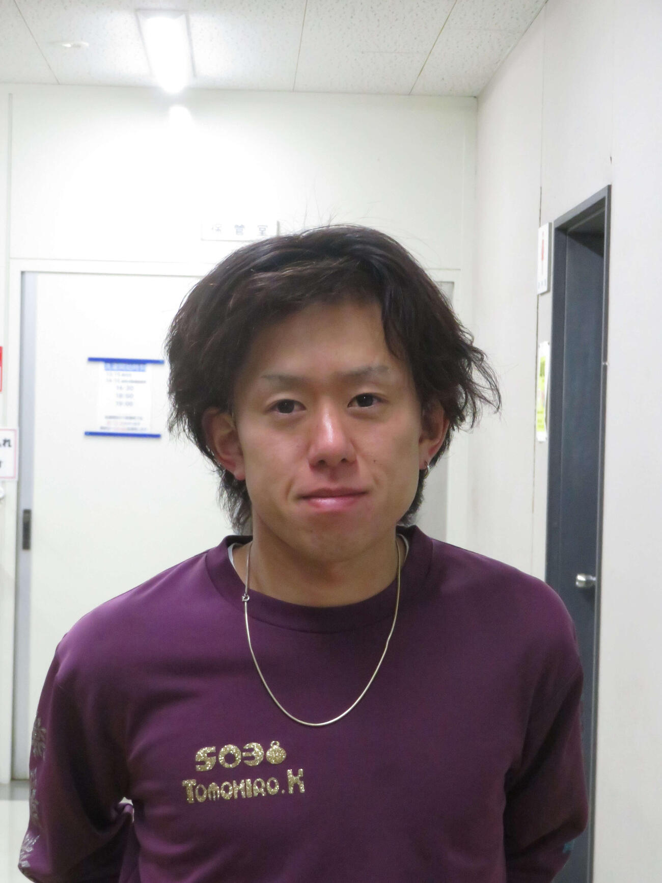 前検1番時計タイをマークした金田智博